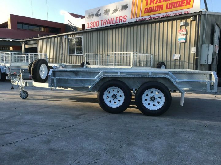 10x5 Tandem Galvanised Box Trailer For Sale Brisbane