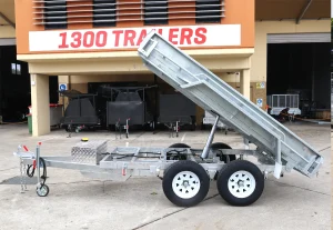10x5 Galvanised Hydraulic Tipper Trailer for Sale Brisbane