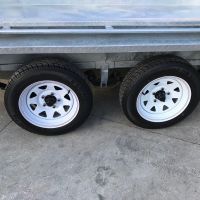 12×6 Tandem Galvanised Box Trailer For Sale Full Checker Plate – Trailer for Sale Brisbane<br><br><span class="galv-import">Imported Trailer</span>