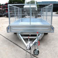 12×6 Galvanised Cage Trailer For Sale with 3ft (900mm) Cage