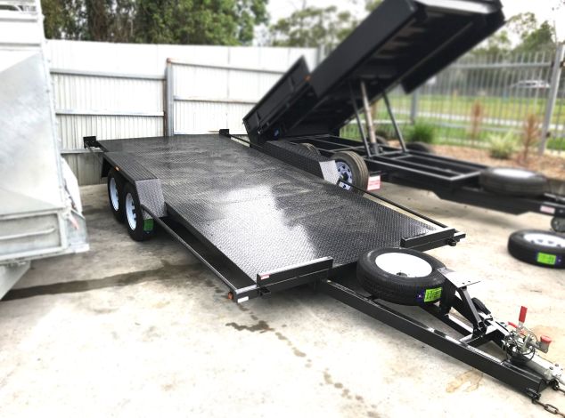 16x6'6" Semi Flat Top Car Carrier For Sale in Brisbane