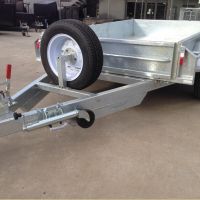 8x5 Heavy Duty Tandem Galvanised Trailers Trailer For Sale