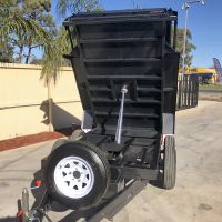 8×5 Deluxe Heavy Duty Tandem Hydraulic Tipper Trailer for Sale – Brisbane <br><span class="aussie-build">Australian Made Trailer</span>