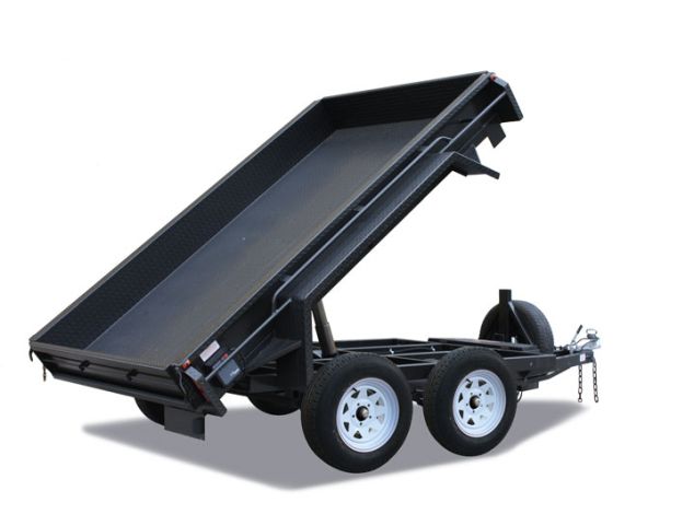 8x5 Deluxe Heavy Duty Tandem Hydraulic Tipper Trailer for Sale