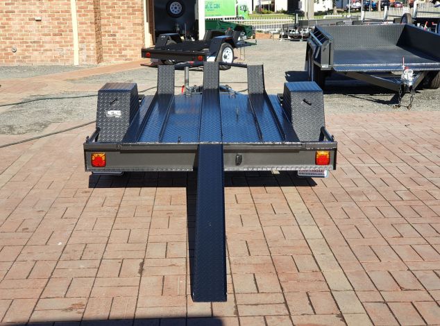 Deluxe Heavy Duty Bike Trailer For Sale Brisbane<br><br><span class="aussie-build">Australian Made Trailer</span>