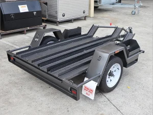 6x4 deluxe heavy duty bike trailer