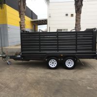 10×6 Tandem Sheep Crate Australian Build Trailer For Sale Brisbane