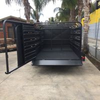 10×6 Tandem Sheep Crate Australian Build Trailer For Sale Brisbane
