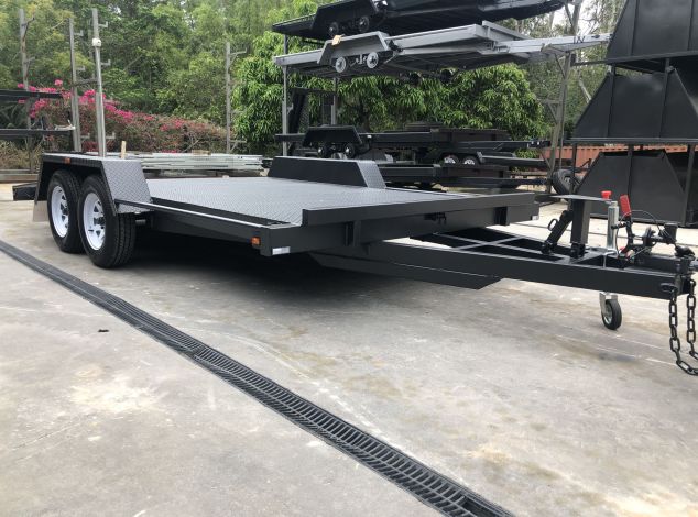 14×6’6″ Beaver Tail Car Carrier For Sale