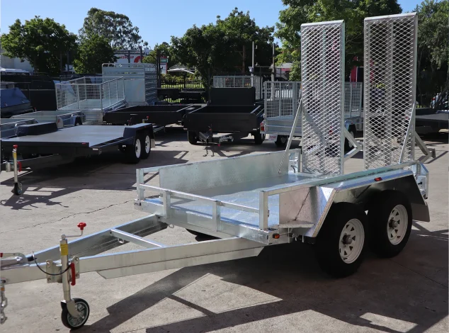 8x5 Galvanised Plant Trailer for Sale Brisbane
