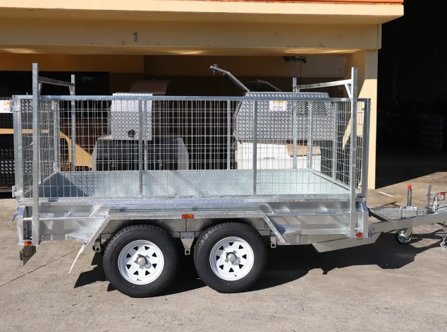 Galvanised Trailer with Ladder Racks
