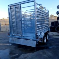 10×6 Galvanised Stock Crate Cattle / Livestock (3200KG 3.2Tonne ATM) Trailer For Sale Brisbane