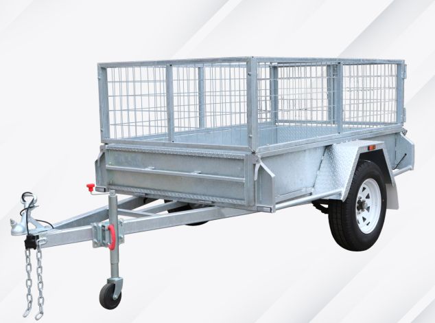 6x4 Galvanised 2ft 600mm Cage Trailer for Sale in Brisbane
