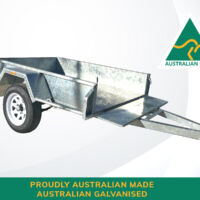 6×4 Commercial Heavy Duty Australian Made Galvanised Trailer for Sale – Brisbane<br><br><span class="aussie-build">Australian Made Trailer</span>