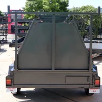 7x5 commercial heavy duty tradie top trailer for sale brisbane
