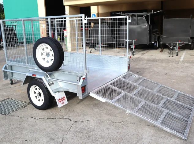 7x5 galvanised trailer for sale brisbane with drop ramp