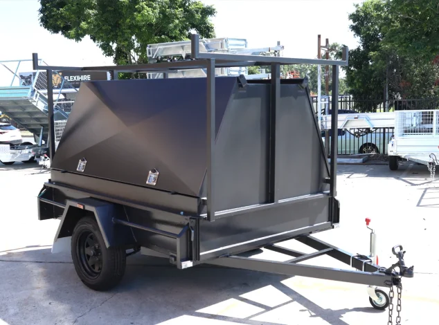 7x5 single axle commercial heavy duty tradesman trailer for sale brisbane