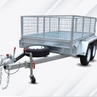 8x5 Australian Made Galvanised Cage trailer for Sale Brisbane