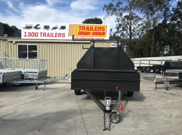 8×5 Single Axle Queensland Special Heavy Duty Tradesman Builder Trailer – High Sides