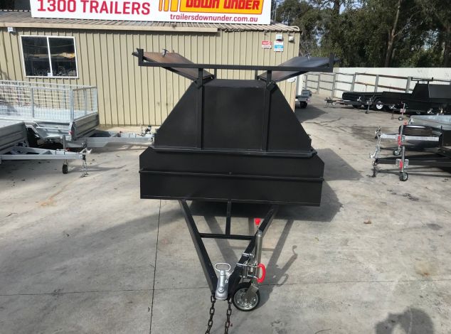 8×5 Single Axle Queensland Special Heavy Duty Tradesman Builder Trailer – High Sides