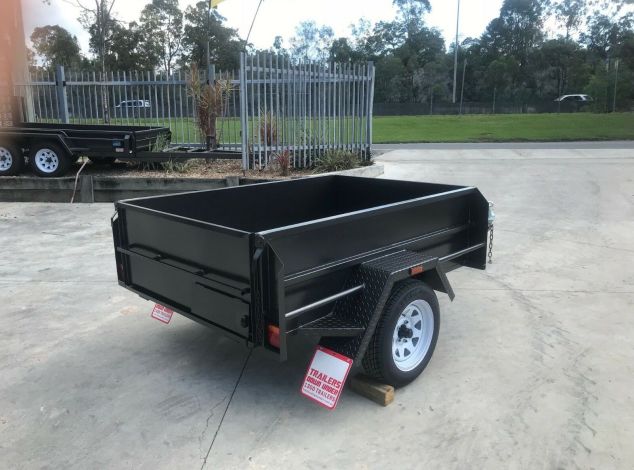 QLD Special 6x4 Trailer with high sides7
