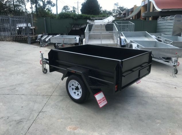 6×4 Domestic Duty 20 inches 500mm High Sides Long Bar QLD Special Trailer For Sale Brisbane