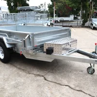 best deal pn galvanised hydraulic tipper trailer brisbane