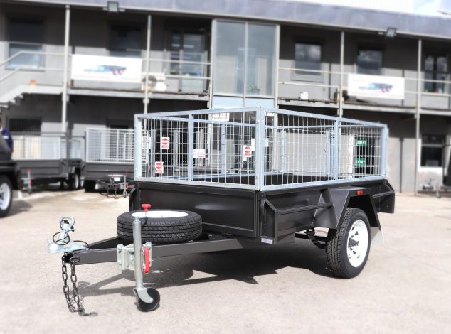 Commercial Heavy Duty Cage Trailer for Sale Brisbane