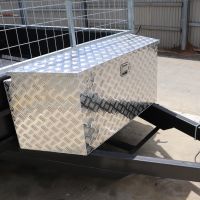 Draw Bar Placement of Aluminium Tool Box for Sale Brisbane