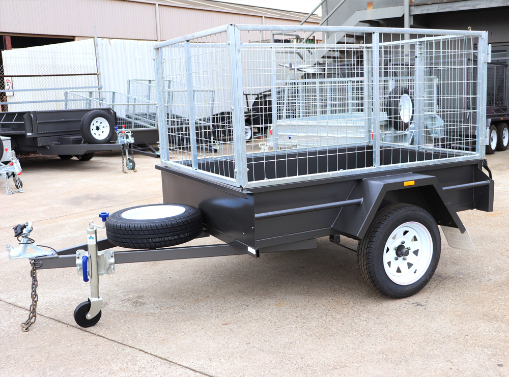 Fixed Front Cage Trailer for Sale Brisbane
