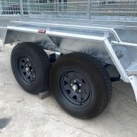 Galvanised Cage Trailer Brisbane Light Truck Tyres