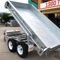 galvanised hydraulic tipper trailer for sale brisbane