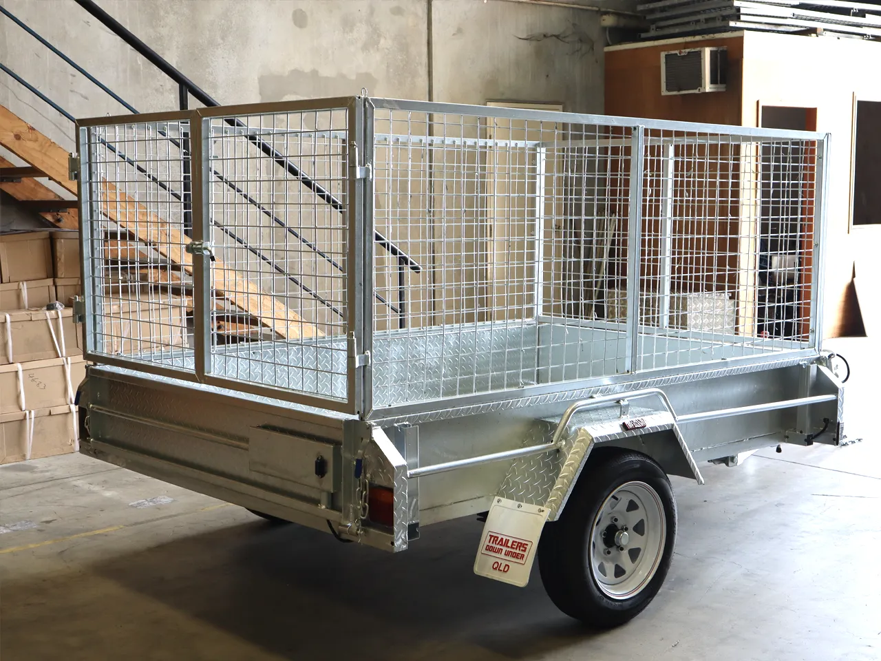 Heavy Duty Cage Trailer for Sale