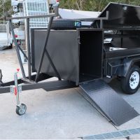 Tradesman Trailer with Mower Box for Sale