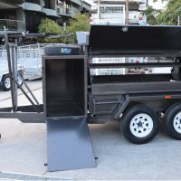 Tradie Top Trailer with Compressor box and ramp