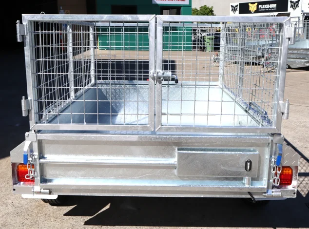 single axle removable cage trailer for sale brisbane