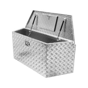 Top Open Tapered Sides Tool Box for Trailer Storage